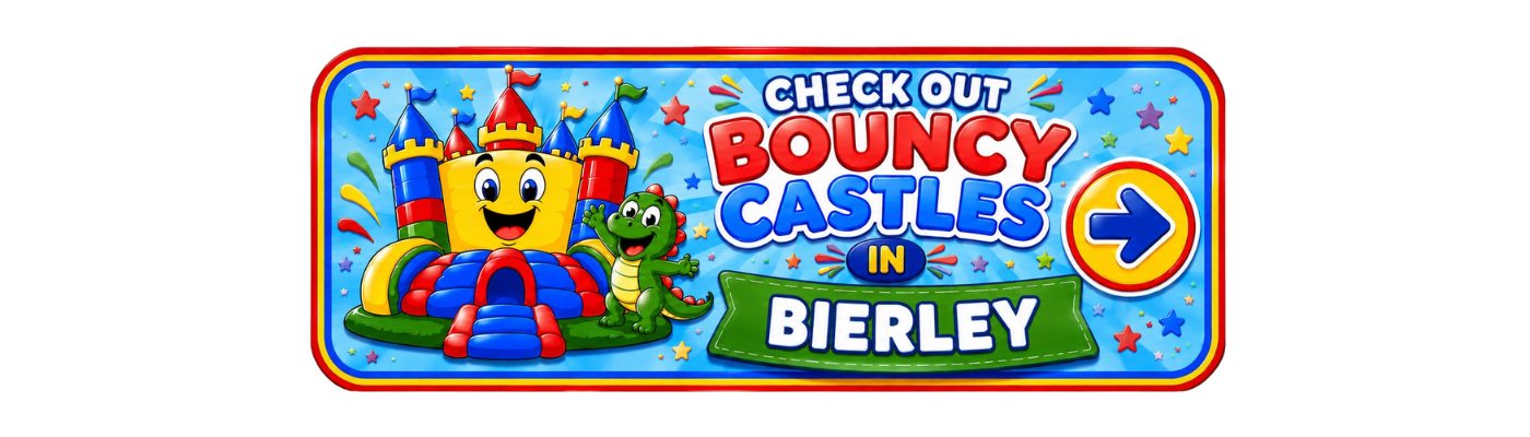 Browse bouncy castles and inflatables available in Bierley