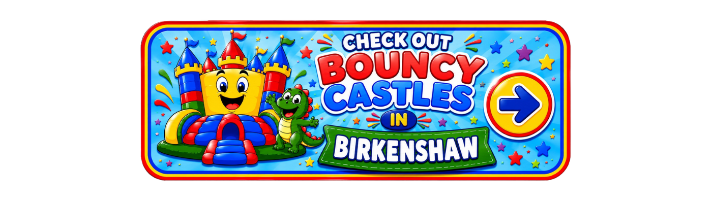 Browse bouncy castle hire options in Birkenshaw